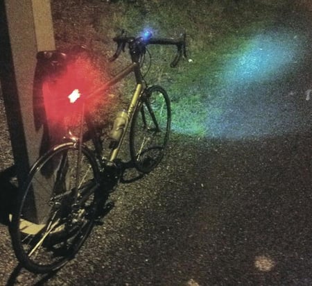 Heading off on an early morning commute