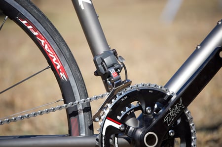 zinn custom titanium road bike shimano di2
