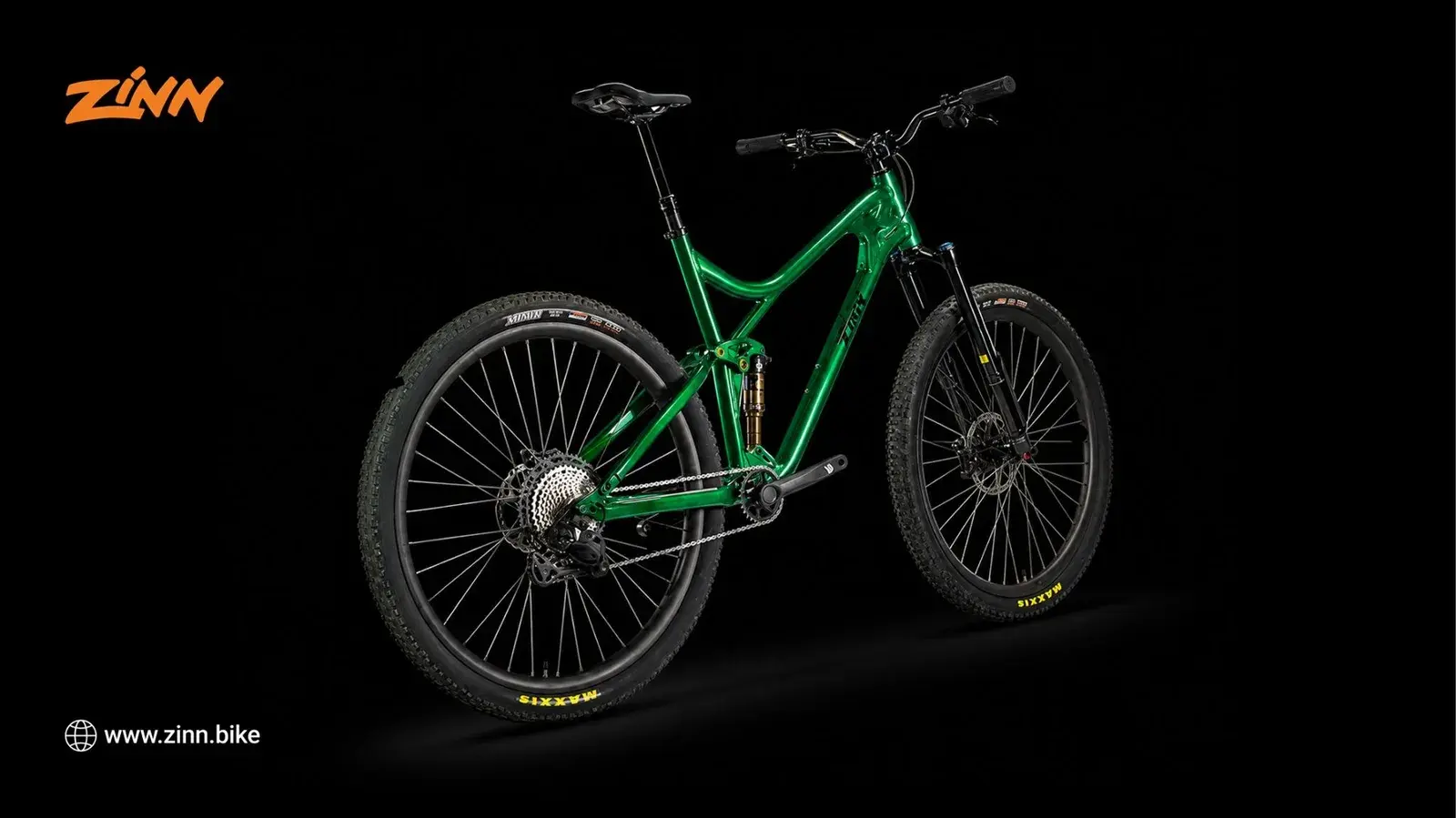 32er mountain bike with proportional geometry