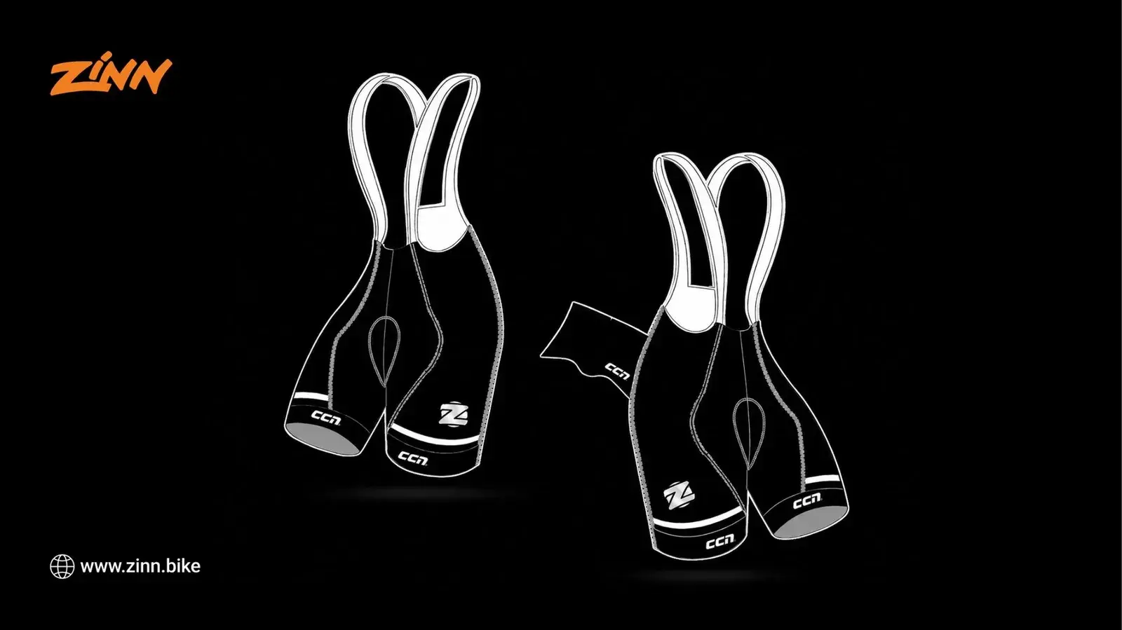 Supportive bib shorts for bigger cyclists